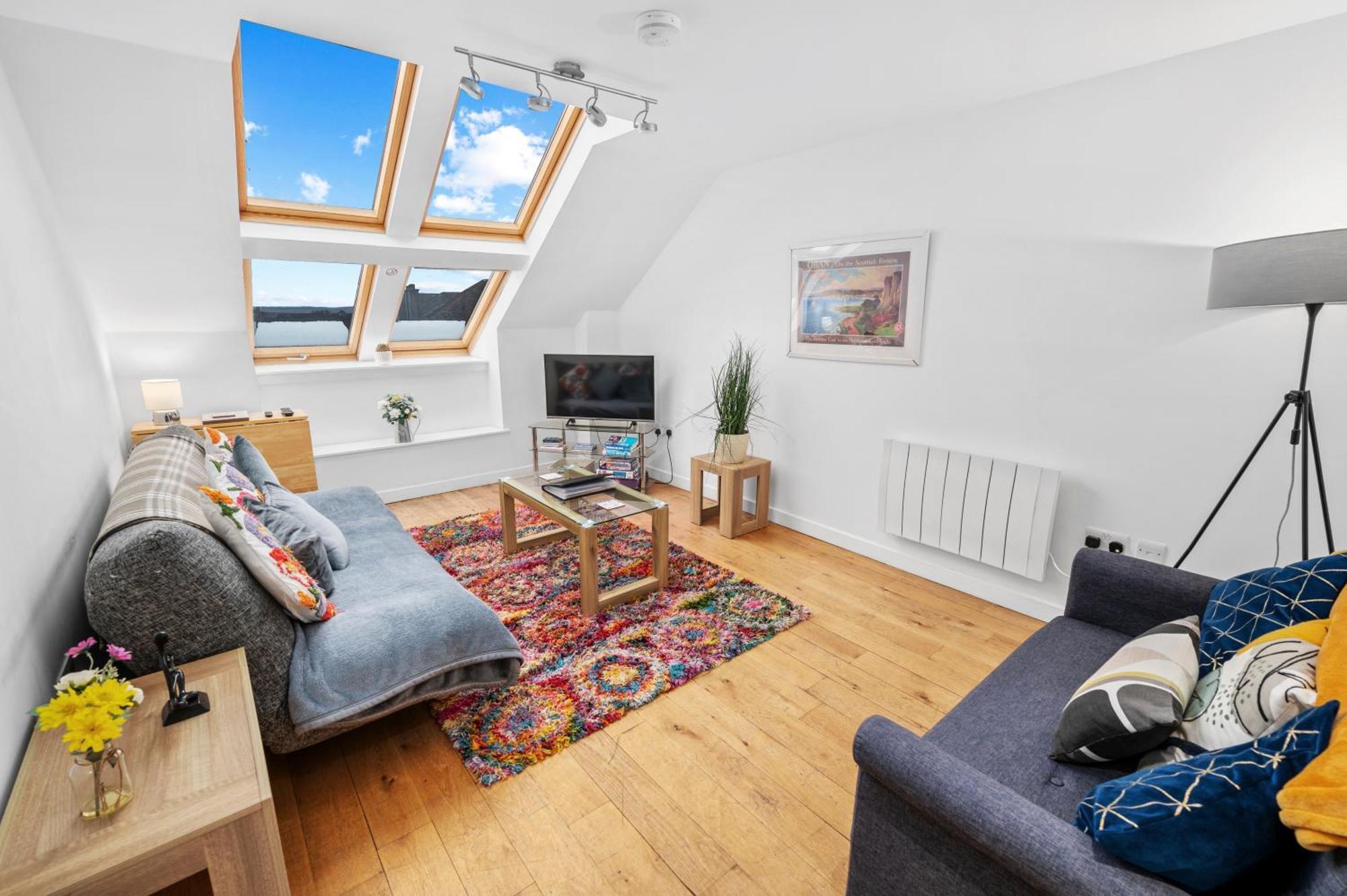 Stunning 2Br Loft Apt In Oban - Sea Views Esterno foto